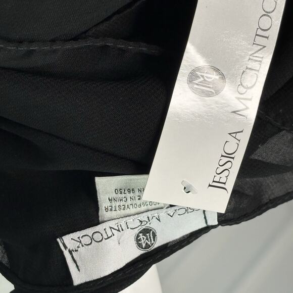 NWT Sheer Kimono Cover Up Embellished Womens Whimsigoth Witchy Gothic Black OS - Picture 4 of 5